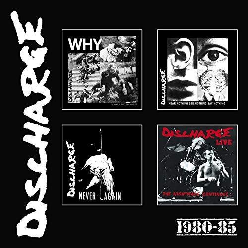 Discharge: 1980-85, 4CD Clamshell Boxset - Picture 1 of 1