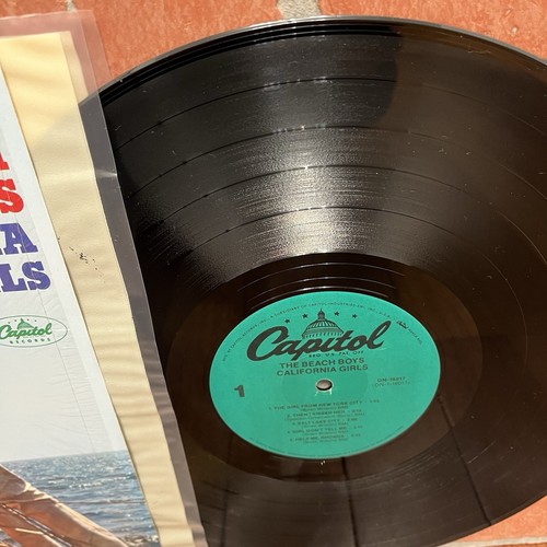 The Beach Boys California Girls Vinyl LP 1980 In Shrink Green Label DN16017 NM+ - Picture 2 of 10