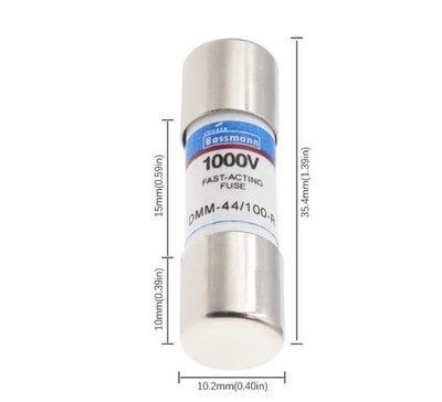 2PCS New BUSS Fuse DMM-44/100 DMM44/100 0.44A 440mA #A6-4