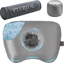 Piercing Pillow - Ear Piercing Pillow with Foam Plug, Adjust Shredded Memory Foa