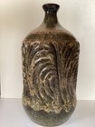 Large Rare 9&1/2" Kwatz Pottery Weed Pot/Vase with flowing incised design — photo 10