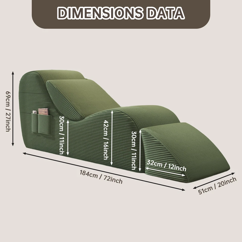 Chaise Lounge Couple-Sex Couch Sex Assist Sofa Sex Chair Yoga Sofa Yoga Recliner - Image 3 of 4
