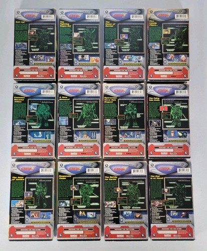 Lot Of 12 Mobile Suit GUNDAM WING VHS Tapes Anime Unedited Version Bandai - Imagen 10 de 14