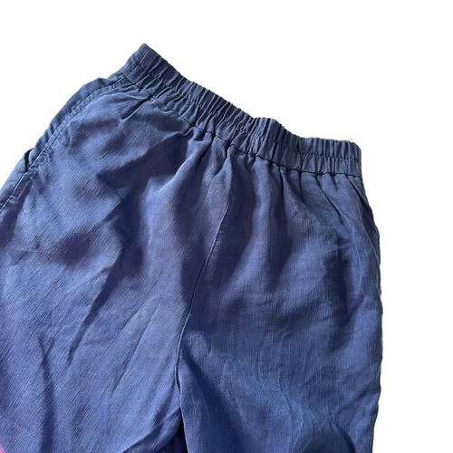 Aritzia Wilfred Crop Funken Hose Gr. 0 blau minimalistisch leise Luxus Capsule - Bild 13 von 13