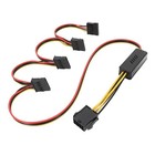 3X(Câble D'Alimentation CPU 8 Broches Vers Disque Dur de la Carte MèRe Câbl1488