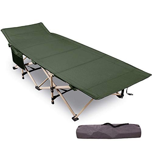 REDCAMP XL Matratze für Campingbett, 190x75cm weiche bequeme Baumwolle dick - Bild 1 von 5