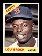 1966 Topps #125 Lou Brock   VG X3205322