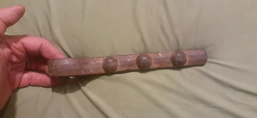 Eisenbahn Hubbard Werkzeug 10" Spike Puller, 3 gekugelt, geschmiedet High Carbon, alt! - Bild 2 von 5