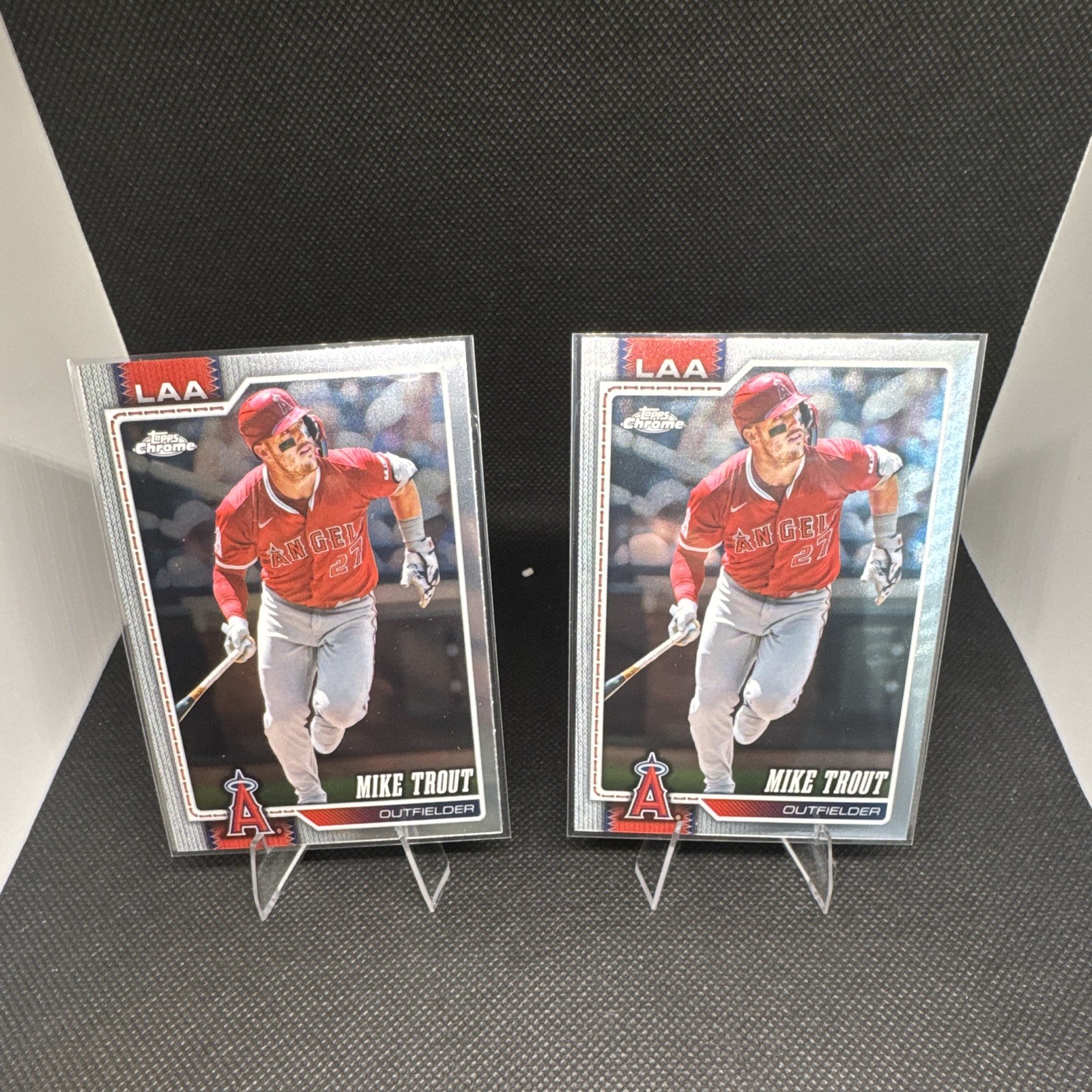 LA Angels 30-Card Lot Ohtani 2019, Klassen and Fontenelle Auto, Trout view 10