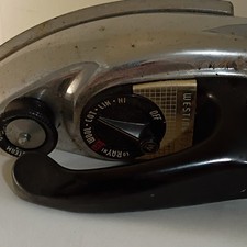 Vtg Westinghouse Adjust-o-matic Adjustable Corded Steam Iron 1000w 115v Silver Vtg Westinghouse Adjust-o-matic Adjustable Corded Steam Iron 1000w 115v Silver