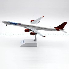JC WINGS 1:200 Maleth Aero for Airbus A340-600 9H-PPE THANK YOU SUPPORT OUR NHS
