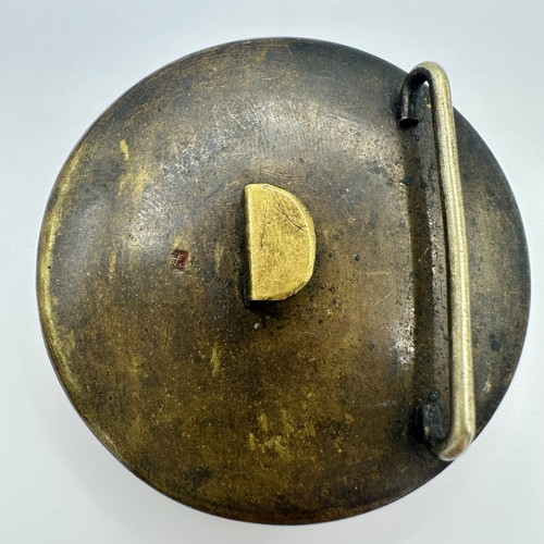Satsuma Antiguo 1800 Japonés Loza Esmalte Oro Dragón Bronce Hebilla de Cinturón - Imagen 4 de 7