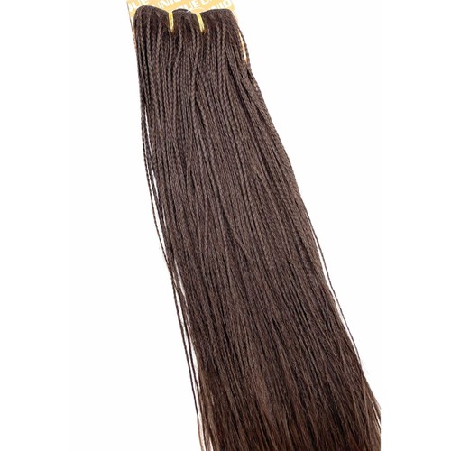 Unique Micro Braid 14" T1B Burgundy / 100% Human Hair - Picture 18 of 25