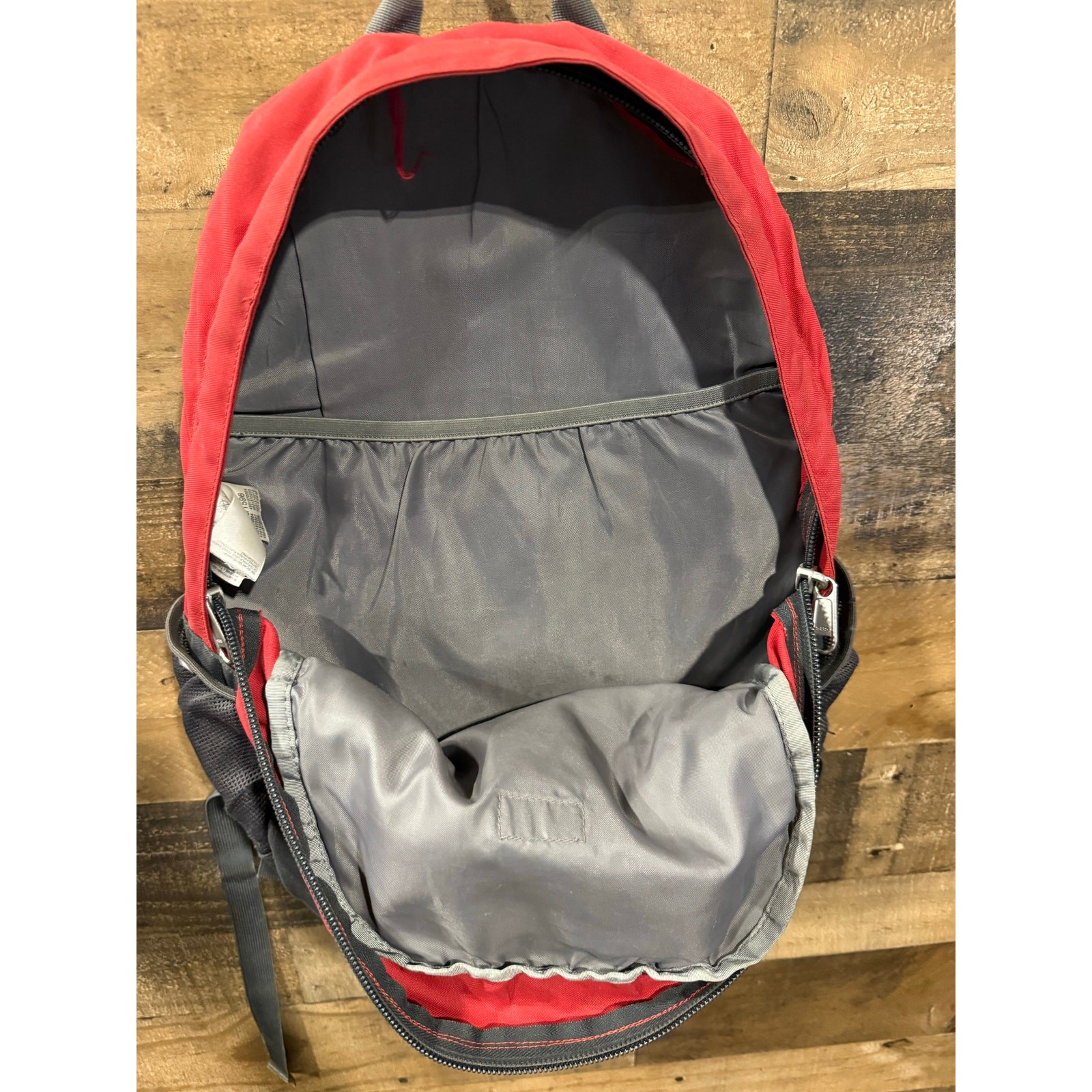 North Face Jester Backpack- Red/Gray - image 8