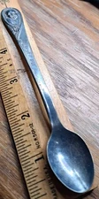 Vtg GERBER Winthrop Silver Plate  5 3/4" Long Baby Spoon. At Least 55 Years Old.