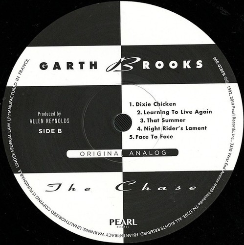 Garth Brooks - The Chase (LP, Album) (Near Mint (NM or M-)) - 3195416858 - Picture 4 of 4