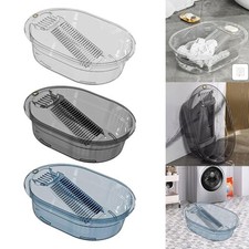 Washboard Basin Washtub Bathroom Compact Travel Wash Basin Laundry Tub for