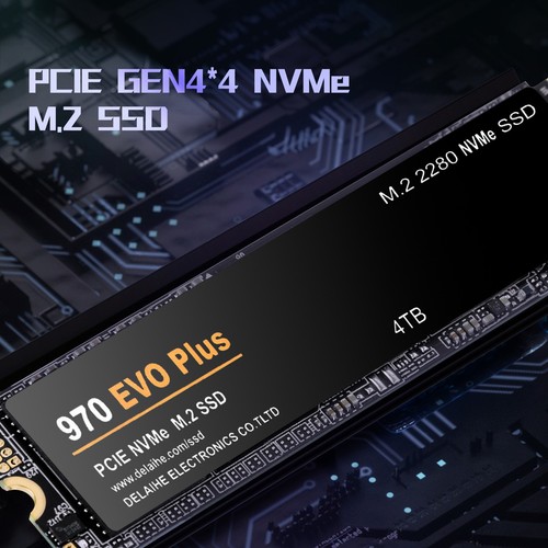 1/2/4TB 970 EVO Plus PCIe 4.0 NVMe M.2 Hard Drive SSD Internal Solid State Drive - Afbeelding 8 van 21