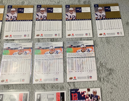 TOM BRADY 21 Card LOT - ALL Tom Brady "FIRST EDITION" Cards RARE LOT SSP - Picture 19 of 19