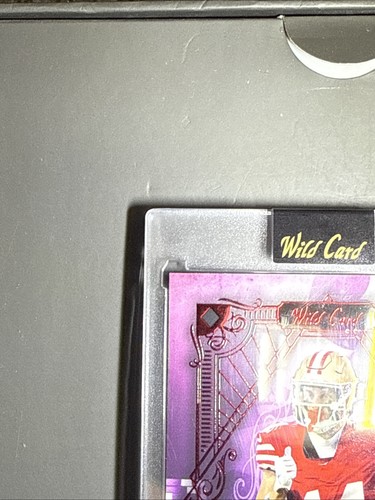 SSP #3/3 2024 WILDCARD 5 CARD RED FOIL RICKY PEARSALL ROOKIE AUTO RC 49ERS - Picture 3 of 7