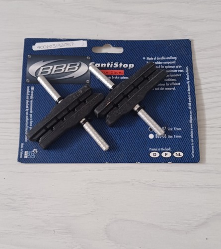 BBB Cantistop Brake Shoes Pads For Cantilever 72mm nos - Picture 1 of 2