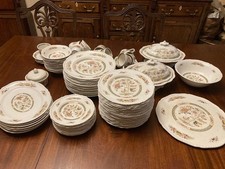 Adams Jeddo, Wedgwood China Complete Dinner and Tea Service