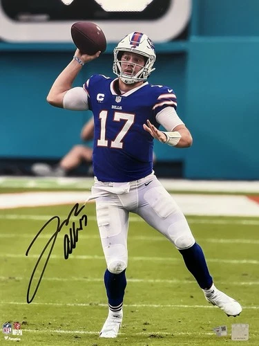 Josh Allen Signed 16x20 Photo Buffalo Bills Fanatics Authenticity