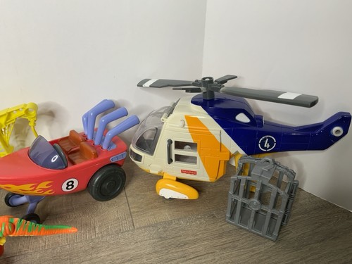 Imaginext Marvel Caveman SpongeBob Bikini Bottom Fisher Price Helicopter Set - Picture 5 of 10