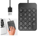 USB Numeric Keypad Slim Numpad for Accurate Calculations on Desktop Laptop