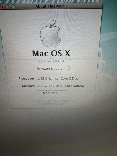 Apple MacBook A1181 - Picture 6 of 7