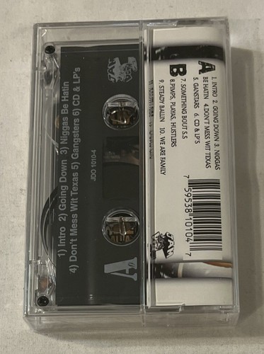 DJ Screw – All Work, No Play CASSETTE JAM DOWN RAP 1999 SEALED OOP - Picture 2 of 6