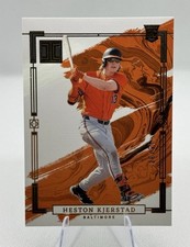 2024 Panini Impeccable Heston Kjerstad Rookie Gold Base Card /30 SP Orioles RC