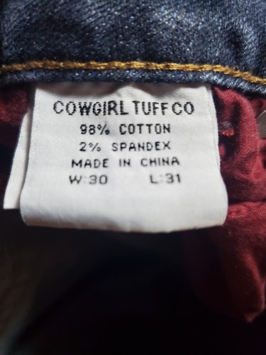 Cowgirl Tuff Damen Jeans Just Tuff Jeans 30x31 Grunge Bootcut Workwear JTUFDW - Bild 7 von 8