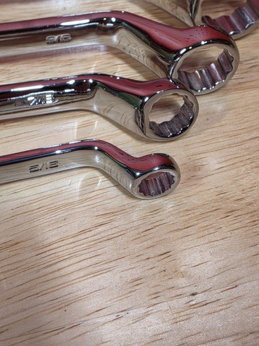 Snap-on XSO605 5 Piezas RARO SAE 12 Puntos Corto Profundo 60° Offset Caja Llave - Imagen 6 de 24