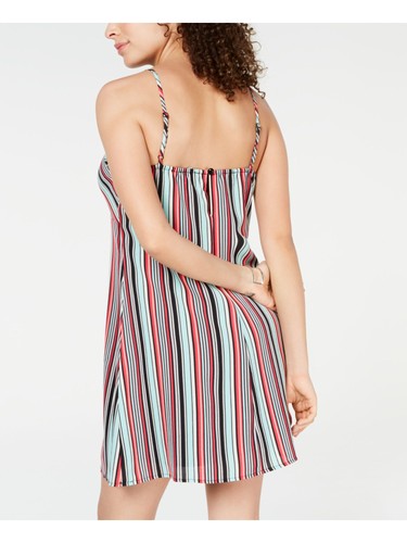 TRIXXI Womens Spaghetti Strap Sweetheart Neckline Mini Shift Dress - Picture 6 of 11