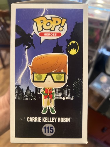 Carrie Kelley Robin Batman Dark Knight Returns Funko Pop #115 PX Previews Excl.! - Picture 2 of 6