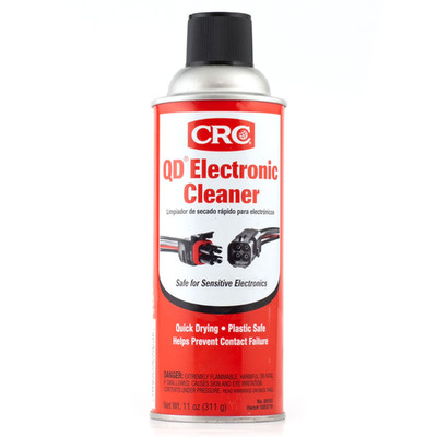 CRC Electronic Cleaner Spray, Quick-Dry Aerosol for Sensitive Electronics, 11 oz
