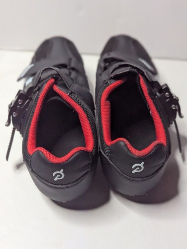 Peloton PL-SH-B-40 Cycling Shoes Size Eur 40/US Womens 9/Mens 7 Black W/ Cleats - Picture 3 of 9