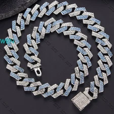 Men's Cuban Link Chain Heavy Duty Stainless Steel Hip Hop Necklace Bracelet New 