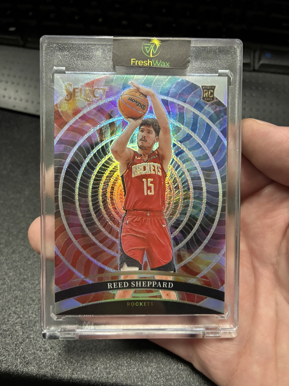 2024-25 Panini Select Reed Sheppard #19 Rookie Color Wheel (RC) (Case Hit) (SSP)