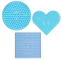 Hama Stiftplatten Set Basic Transparent FüR Maxi-BüGelperlen