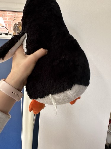 Whsmith Vogel Stofftier Pinguin schwarz weiß 14" groß Preston - Bild 11 von 16