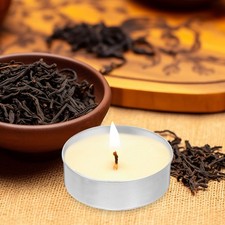 200pcs Aluminum Tea Light Tins Can Scented Candle Making Container Empty Case