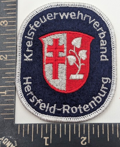 German Fire Patch – Hersfeld-Rotenburg Kreisfeuerwehrverband Emblem Badge - Picture 1 of 2