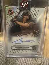 2023 Topps Pristine Black 1/1 Xander Boegarts Auto