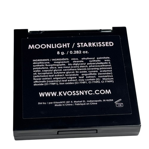 KVoss Fairy Dust Highlighter Moonlight Starkissed Pressed 8g Glow 12M - Picture 2 of 6