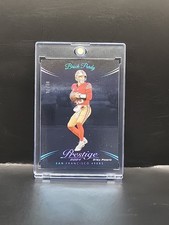 2023 Panini Prestige Xtra Points Platinum #d/10 Brock Purdy #256 SSP