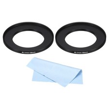 40.5mm-58mm Step Up Ring Camera Lens Filter Adapter Ring Filter with Cloth