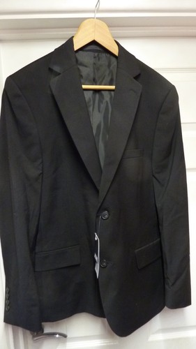 Men’s black Jacamo lightweight black Tailored Fit jacket size 44R BNWT RRP £60 - Picture 1 of 5