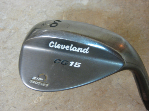 Cleveland Zip Grooves CG15 60 * 12 Bounce Lob Wedge Flex Stahl RH "SCHÖN"